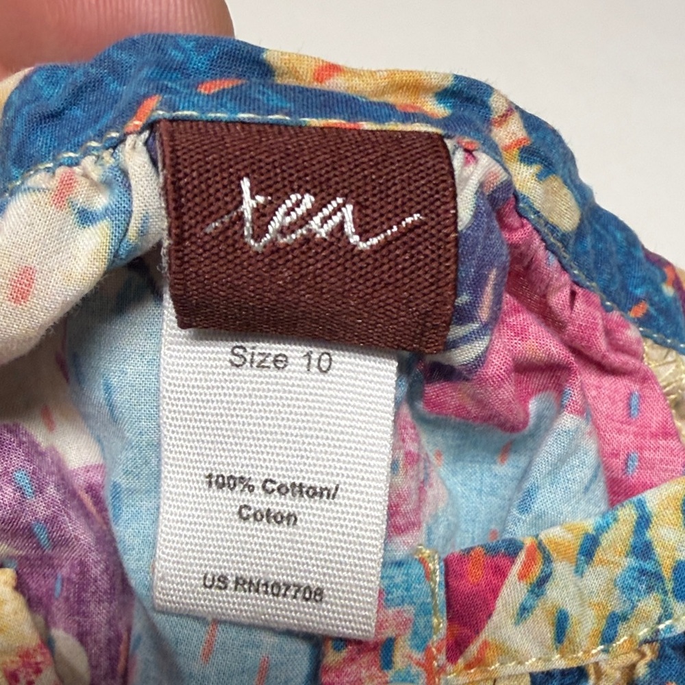 Tea Collection Multicolor Patchwork Dress - Picture 2 of 3